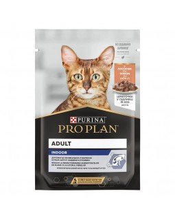Pro Plan Housecat Nutrisavour с лососем для домашних котов