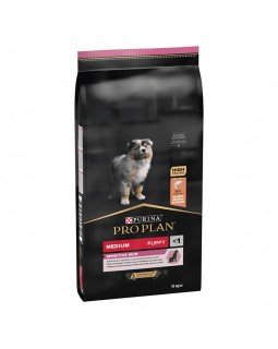 Pro Plan Puppy Medium Sensitive Salmon для щенков средних пород с лососем