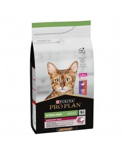 Pro Plan Cat Sterilised  для стерилизованных котов с уткой и печенью