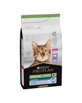 Pro Plan Cat Sterilised Turkey 7+ для стерилизованных котов с индейкой, старше 7 лет.
