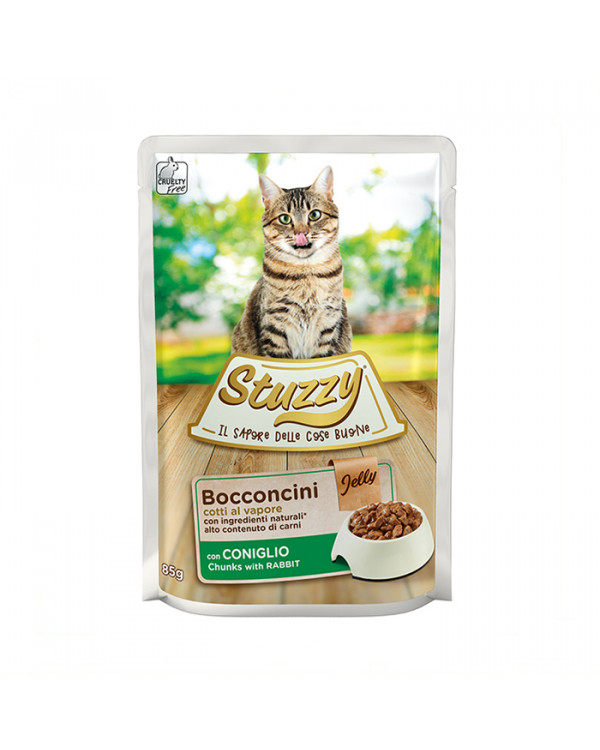 Stuzzy Cat Rabbit Для дорослих кішок з кроликом у желе