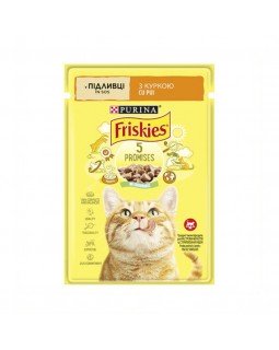 Friskies с курицей кусочки в соусе