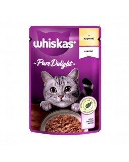 WHISKAS Casserole Для котів з куркою в желе