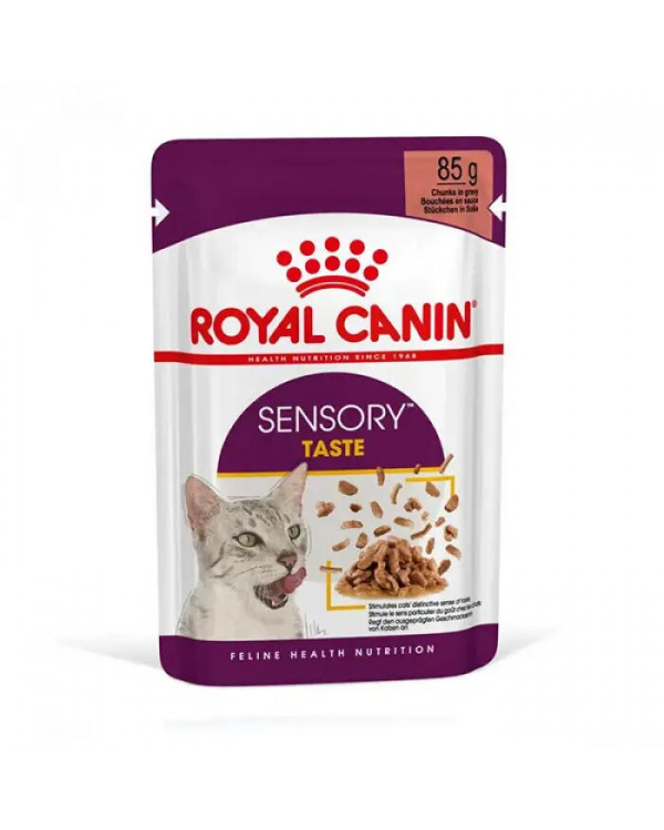 Royal Canin Sensory Taste in Gravy консерва для вибагливих котів (шматочки в соусі)