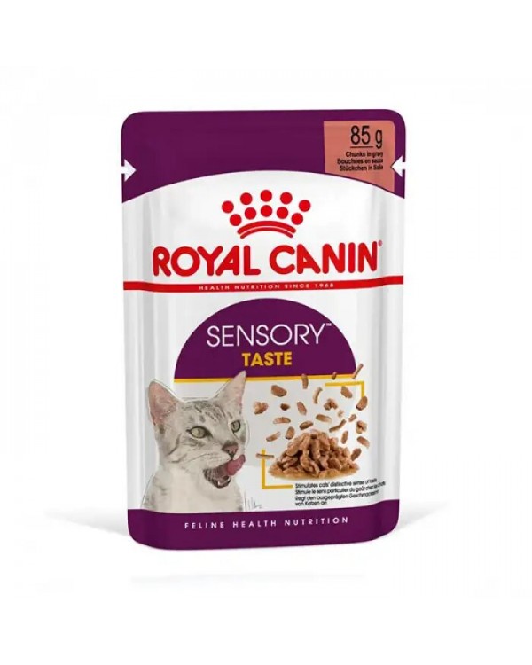 Royal Canin Sensory Taste in Gravy консерва для вибагливих котів (шматочки в соусі)