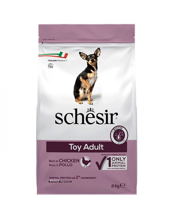 Schesir (Шезір) Dog Toy Adult корм для міні порід з куркою