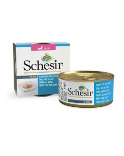Schesir Puppy Tuna Aloe Для цуценят з тунцем та алоє в желе, 150 гр