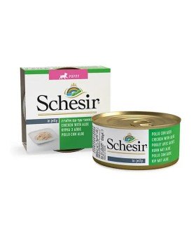 Schesir Puppy Chicken Aloe Для цуценят з куркою та алоє в желе, 150 гр