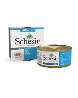 Schesir Dog Tuna Для взрослых собак с тунцом в желе, 150 гр Schesir Dog Tuna Для взрослых собак с тунцом в желе, 150 гр