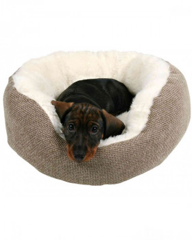 Trixie Лежак "Yuma" коричневий/білий, для собак і кішок-foto2