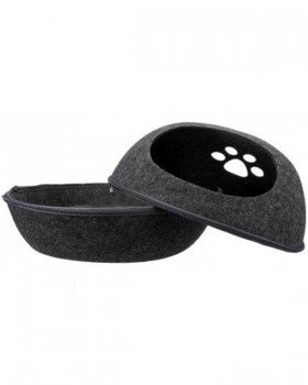 Trixie Лежак-печера "Liva" антрацит, для собак і кішок