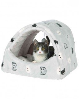 Trixie Лежак-печера "Mimi" сірий, для кішок