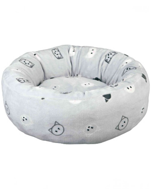 Trixie Лежак "Mimi" сірий в мордочки, для собак і кішок