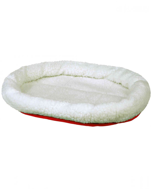 Trixie Лежак двосторонній білий/червоний, для собак і кішок
