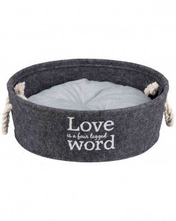 Trixie Кошик "Lian" сірий, для собак і кішок