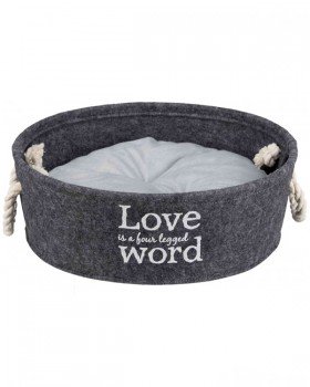 Trixie Кошик "Lian" сірий, для собак і кішок