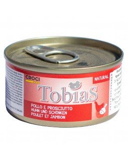 Tobias Для взрослых собак с курицей и куриной ветчиной, 85 гр Tobias Для взрослых собак с курицей и куриной ветчиной, 85 гр