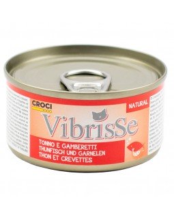 Vibrisse Для взрослых кошек с тунцом и креветками