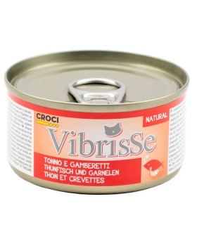 Vibrisse Для взрослых кошек с тунцом и креветками