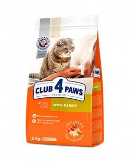 Клуб 4 лапи Premium with Rabbit для дорослих кішок з кроликом