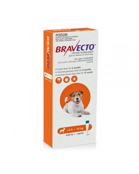 Bravecto (Бравекто) таблетки д/соб. (4.5 - 10 кг) від бліх і кліщів