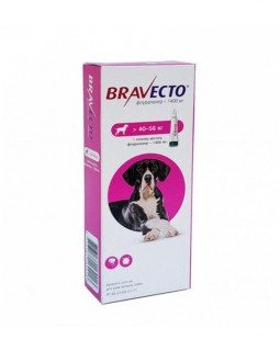 Бравекто (Bravecto) таблетки д/соб. вагою 40-56 кг. від бліх і кліщів