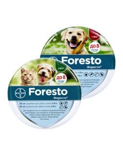 Bayer Foresto нашийник для котів і собак