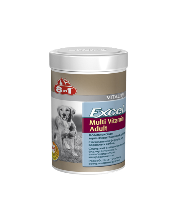 8in1 Excel Multi Vit-Adult