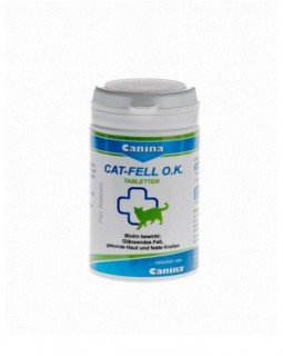 Canina Cat-Fell O.K. 50г/100табл. биотин с микроэл.