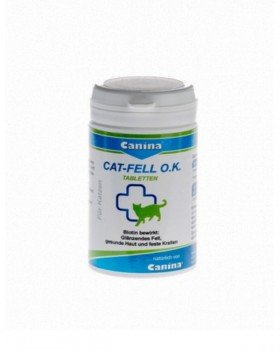 Canina Cat-Fell O.K. 50г/100табл. биотин с микроэл.