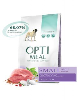 OptiMeal Для дорослих собак малих порід (до 10 кг) - качка OptiMeal Для дорослих собак малих порід (до 10 кг) - качка