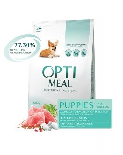 OptiMeal Для цуценят всіх порід - індичка OptiMeal Для цуценят всіх порід - індичка