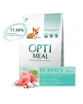 OptiMeal Для цуценят всіх порід - індичка OptiMeal Для цуценят всіх порід - індичка