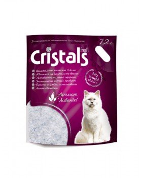 Cristals Fresh Cилікагелевий наповнювач для котячого туалету