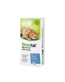 Bayer Drontal для кішок Bayer Drontal для кішок