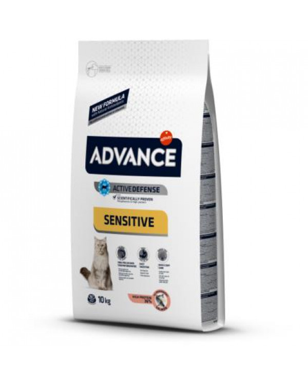 Advance Adult Sensitive Salmon для котів з чутливим травленням, з лососем
