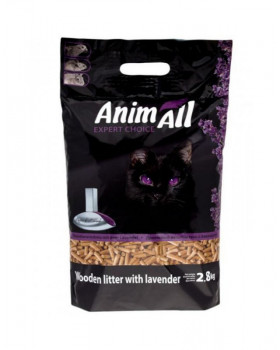 AnimAll Деревневий наповнювач для котів, з ароматом лаванди