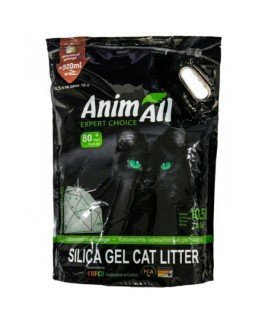 AnimAll Силікагелевий наповнювач "3елений Смарагд" для котів AnimAll Силікагелевий наповнювач "3елений Смарагд" для котів