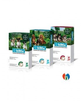 Bayer Kiltix нашийник для собак від бліх та кліщів