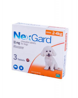NexGard таблетки від блох та кліщів для собак S (2-4 кг)